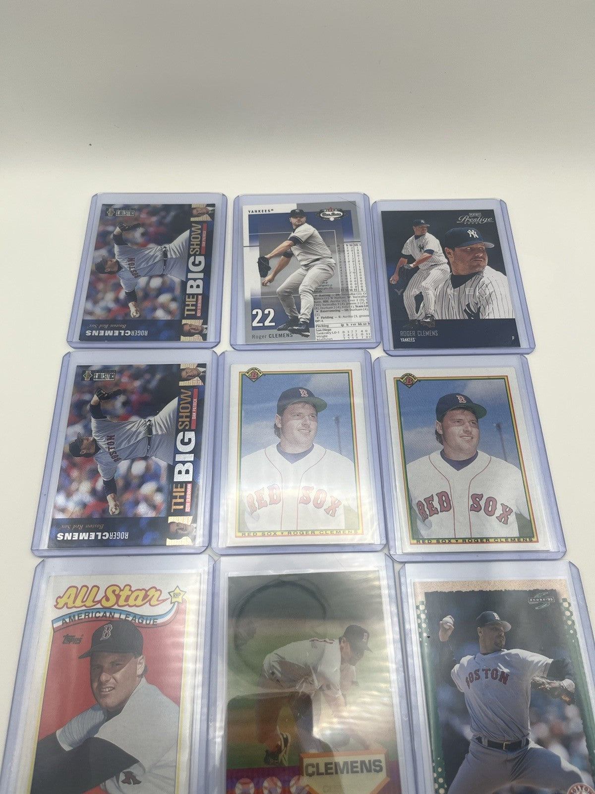 Roger Clemens Baseball Card Lot (26)
