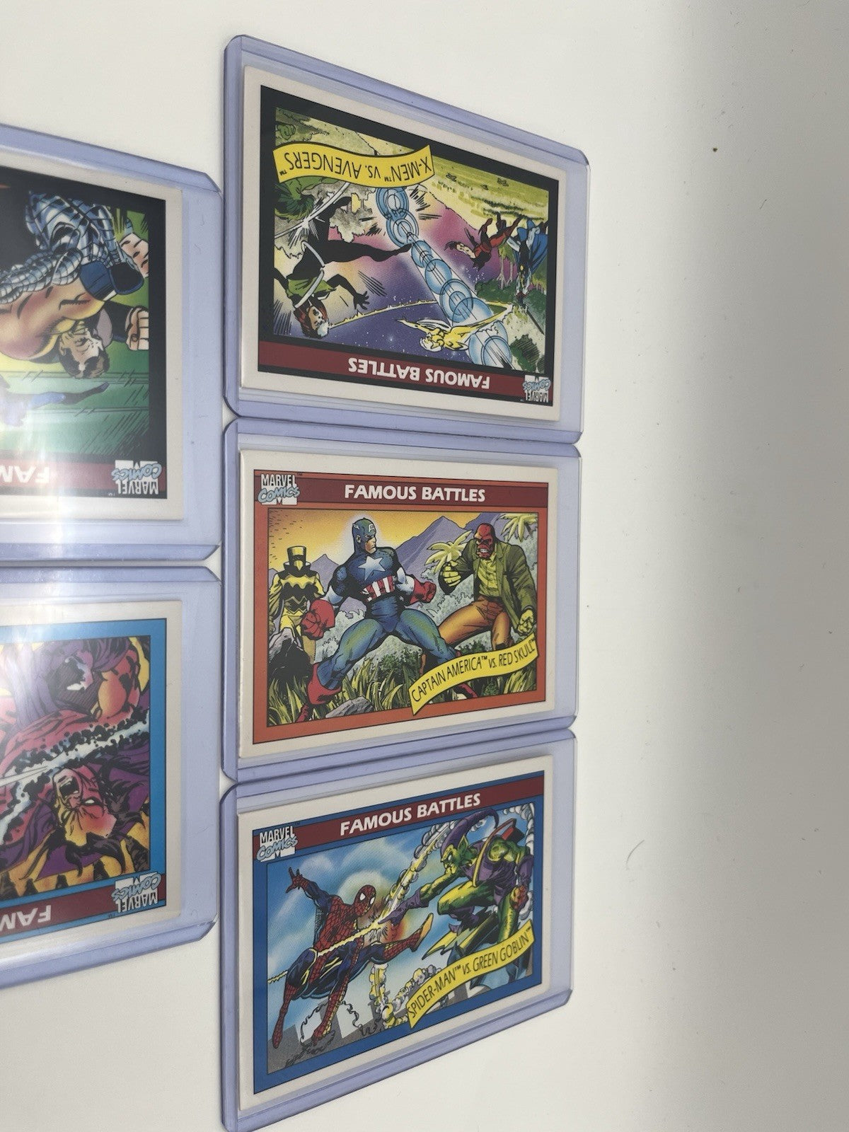 1990 Marvel Trading Card Lot (70)