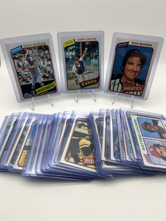 1980 TOPPS Baseball Card Lot(27) -Pirates