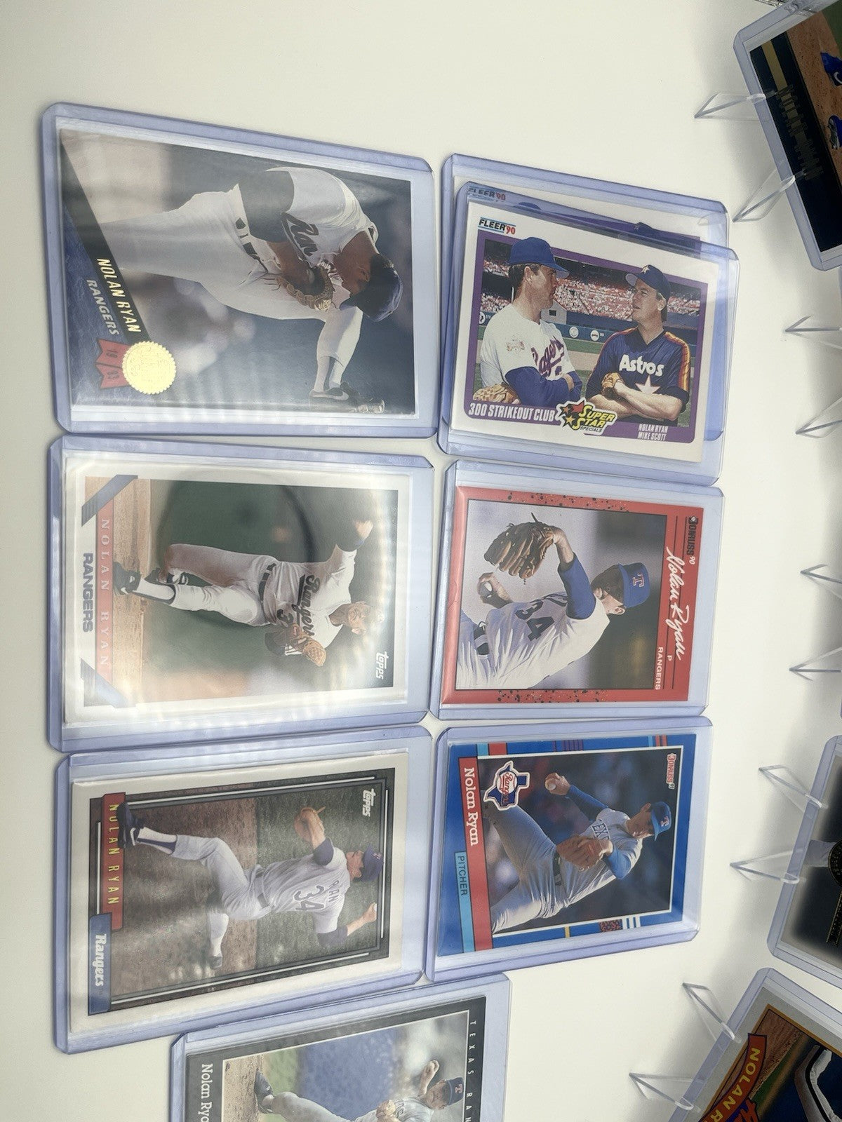 Nolan Ryan Baseball Card Lot (24)