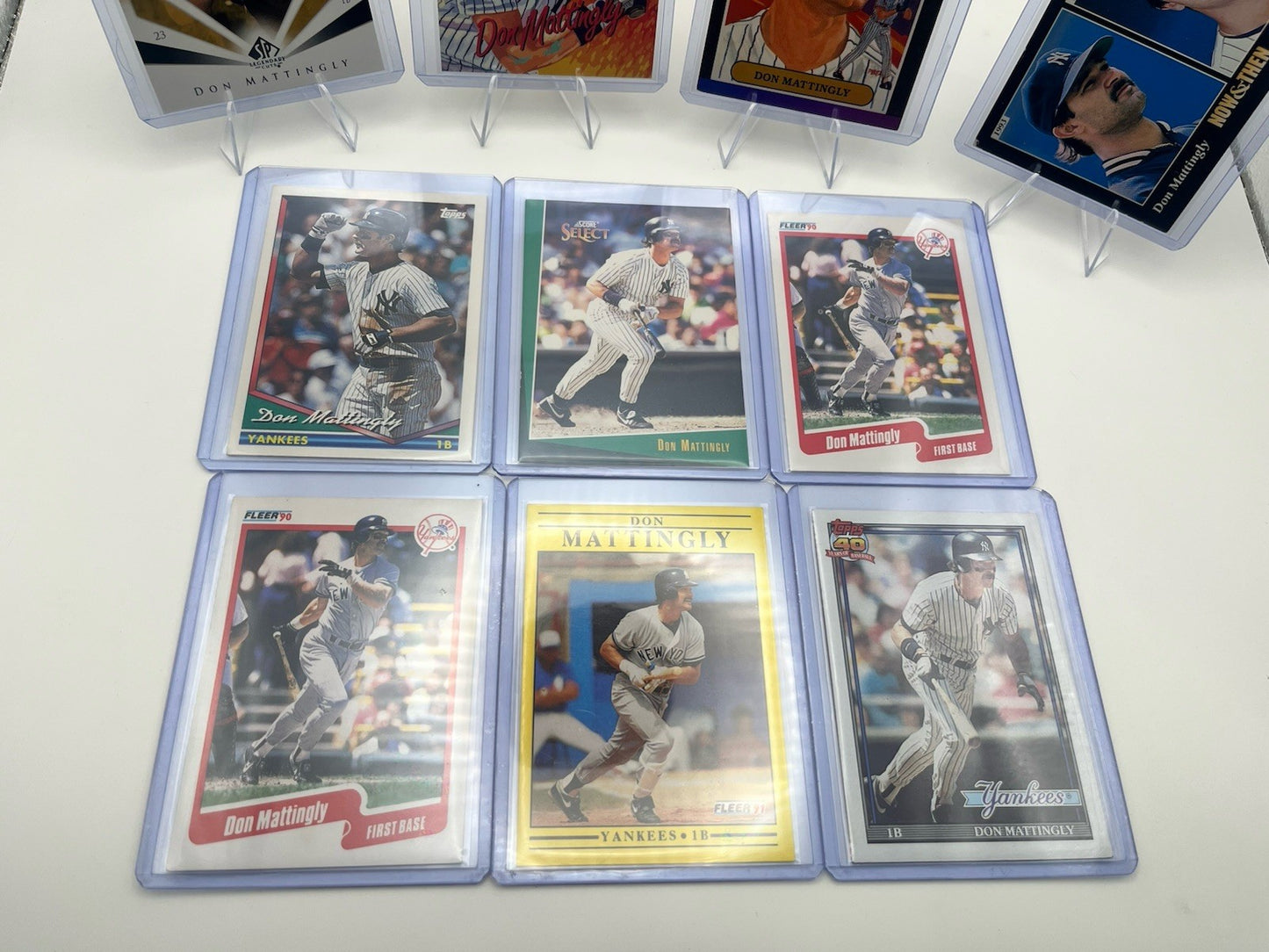 Don Mattingly Baseball Card Lot (10)