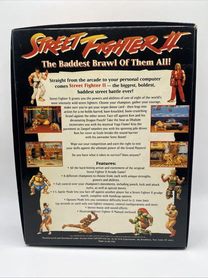 Street Fighter II: The World Warrior (PC, 1993)