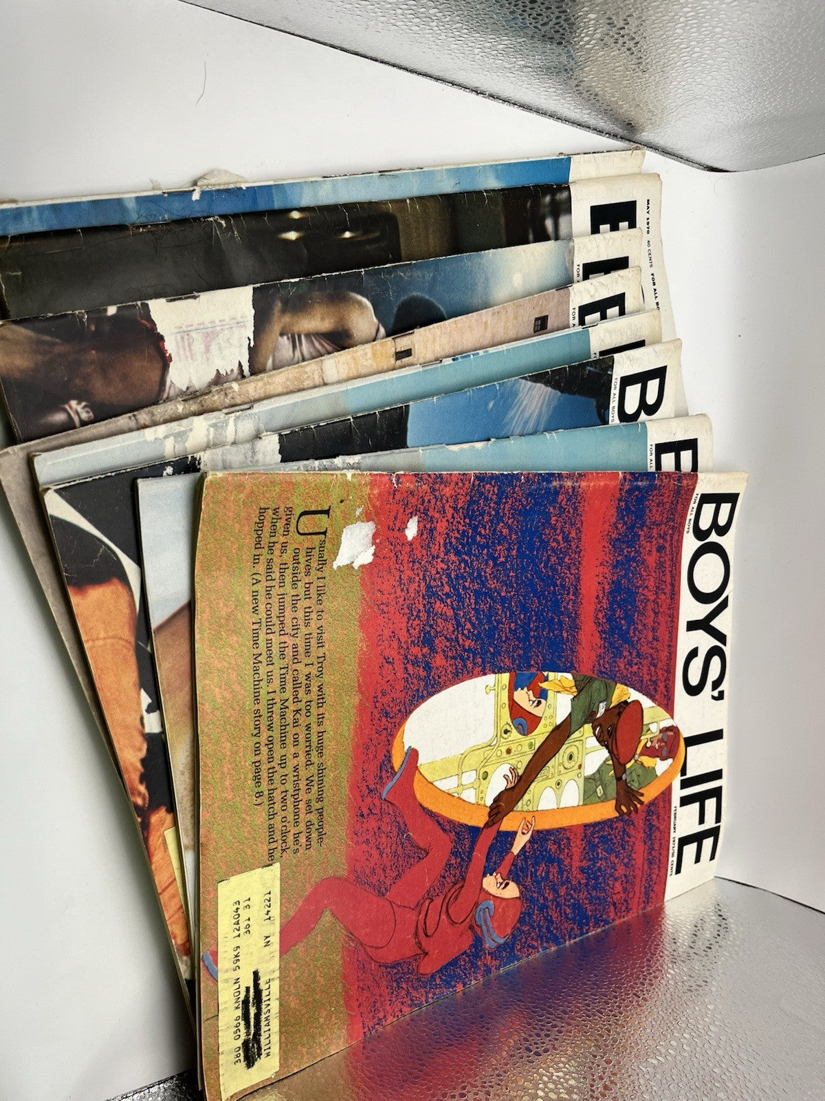 Vintage Boys Life Magazine Lot (8)