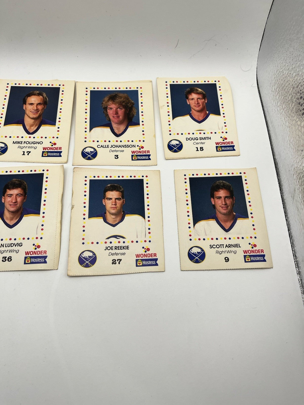 1987-88 Hostess / Wonder Bread NHL Hockey/ Buffalo Sabers Card Lot (29)