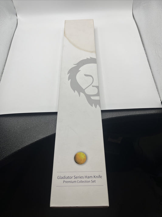 Razor Sharp 12-Inch Granton Edge Meat Carving Knife - NSF Certified Luxury Gift