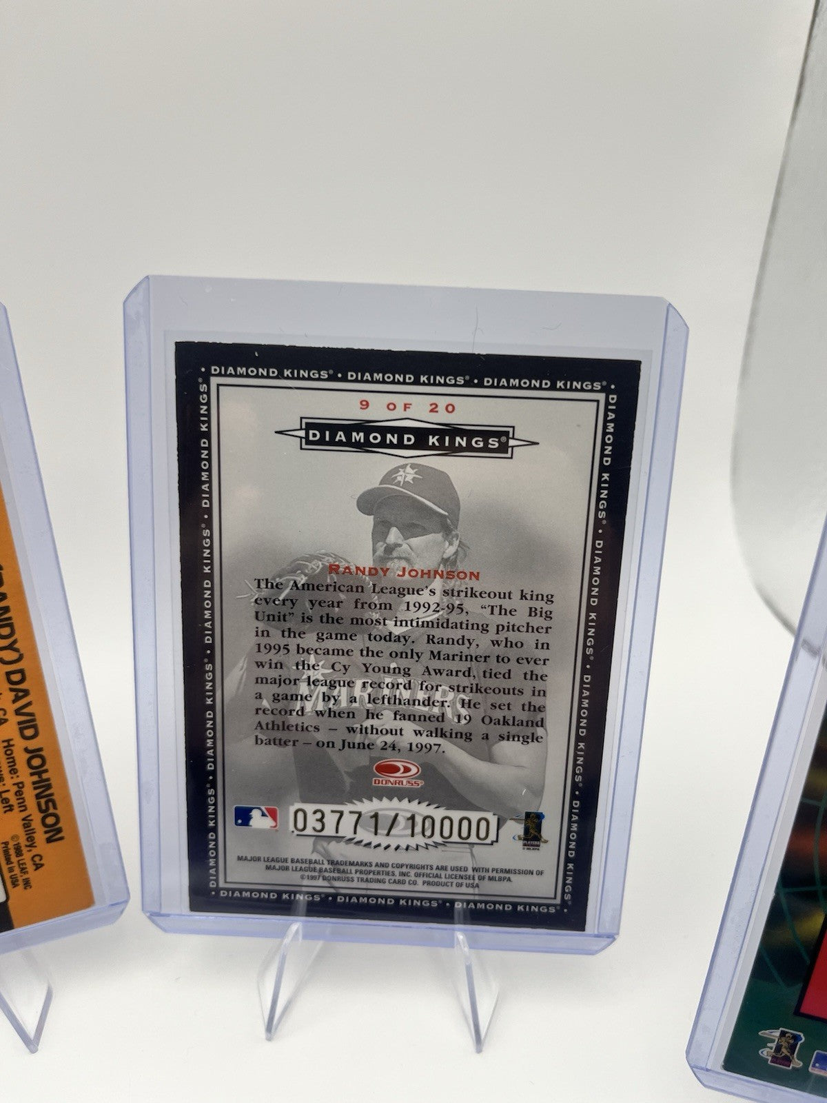 Randy Johnson Baseball Card Lot (18)