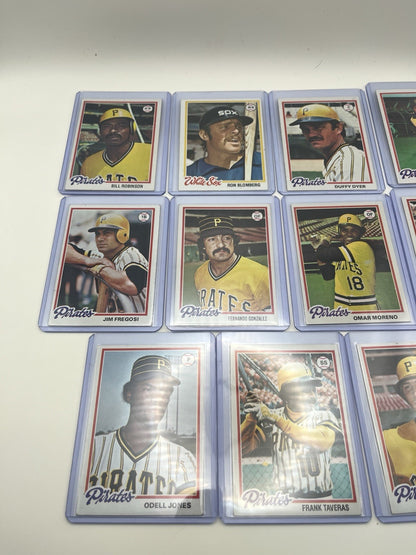 1978 TOPPS Baseball Card Lot (14)-Pirates