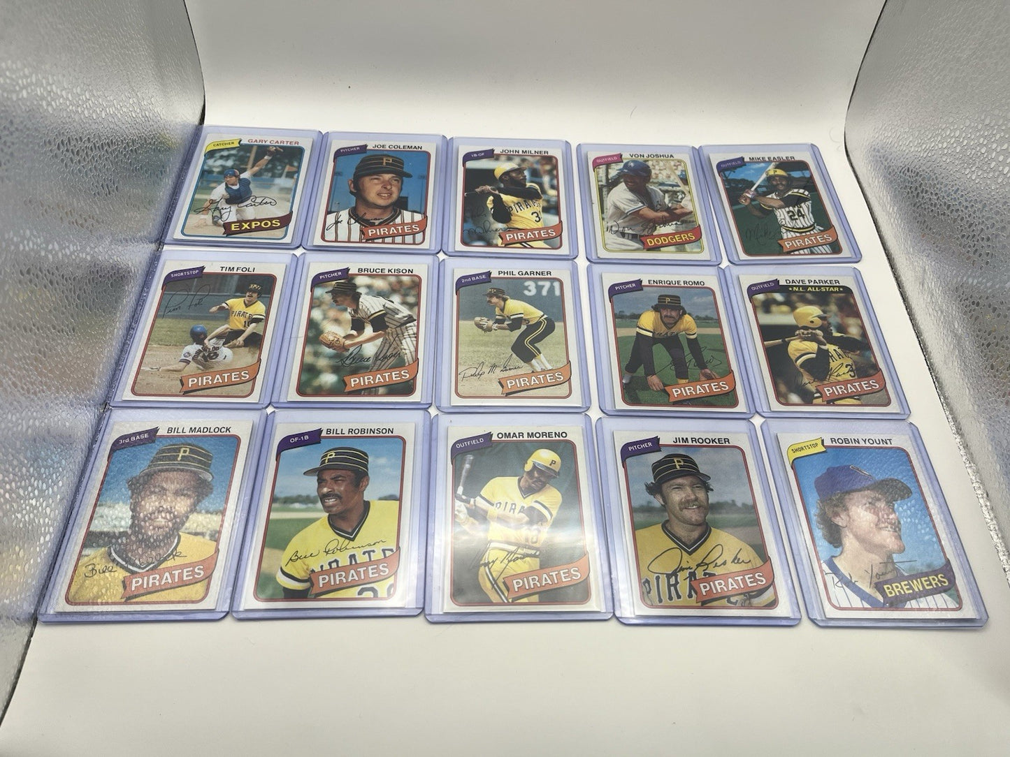1980 TOPPS Baseball Card Lot(27) -Pirates