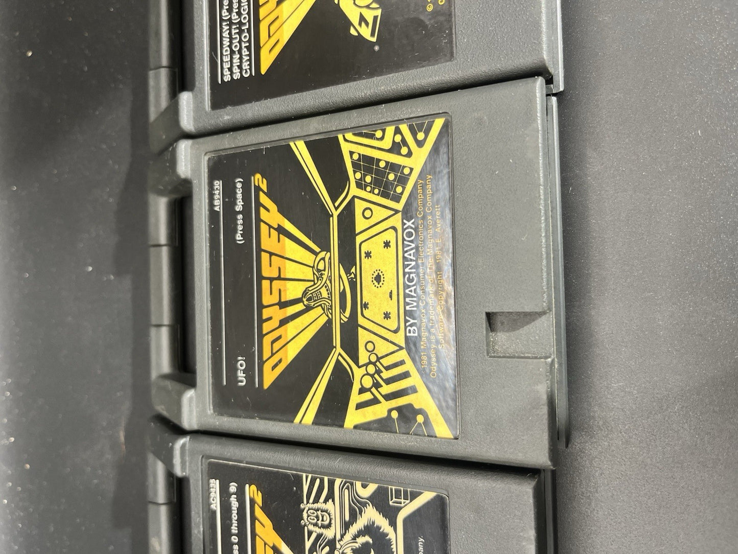 Cartridges (3) for the Magnavox Odyssey 2 console Lot