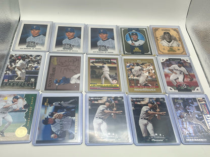 Alex Rodriguez Baseball Card Lot (164)