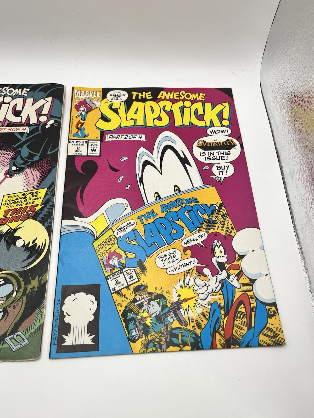 Vintage Marvel Slapstick Comic Books (2)
