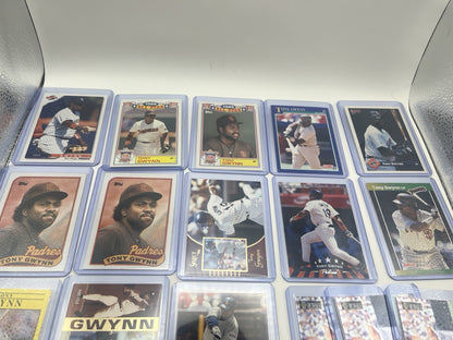 Tony Gwynn Baseball Card Lot (21)