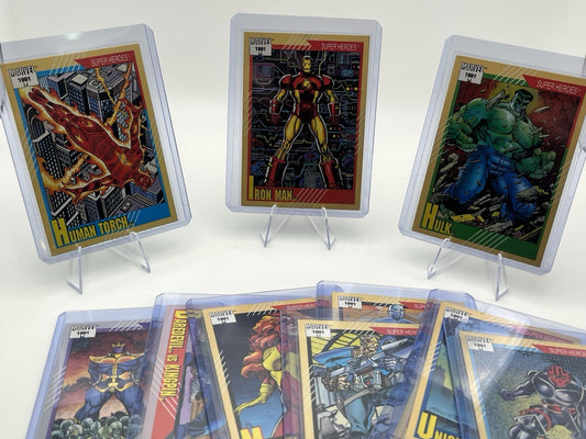 1991 Marvel Trading Card Lot (11)