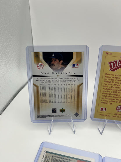 Don Mattingly Baseball Card Lot (10)