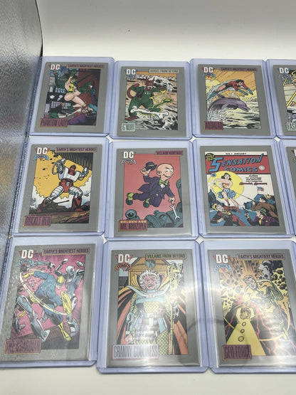 1991 Dc Comic Trading Card Lot (37)