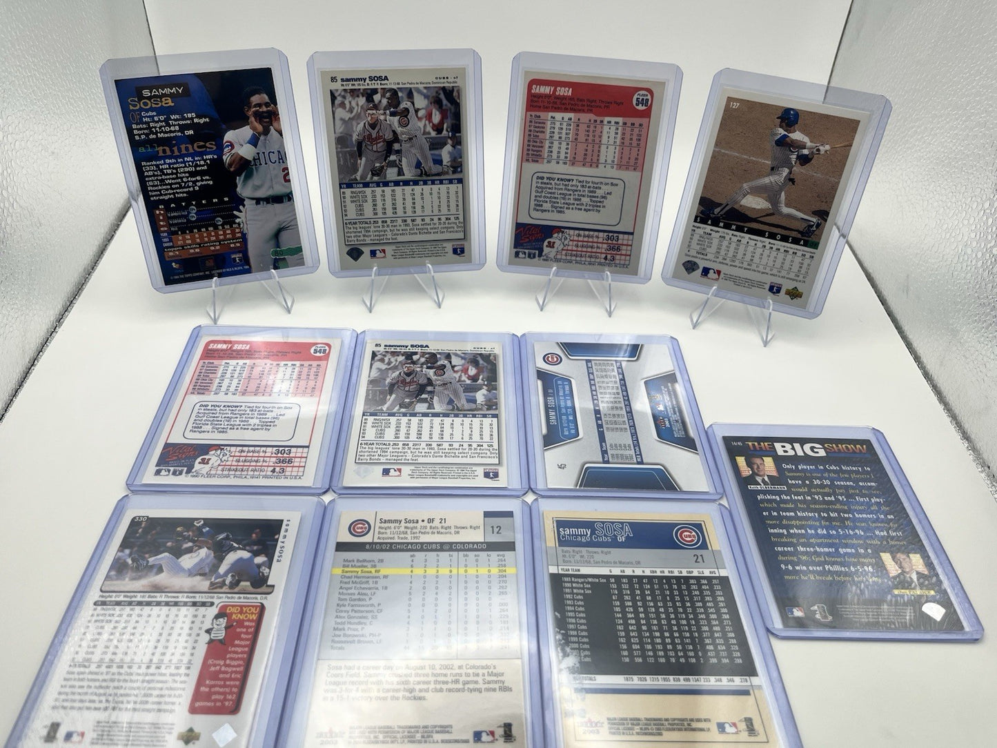 Sammy Sosa Baseball Card Lot (22)