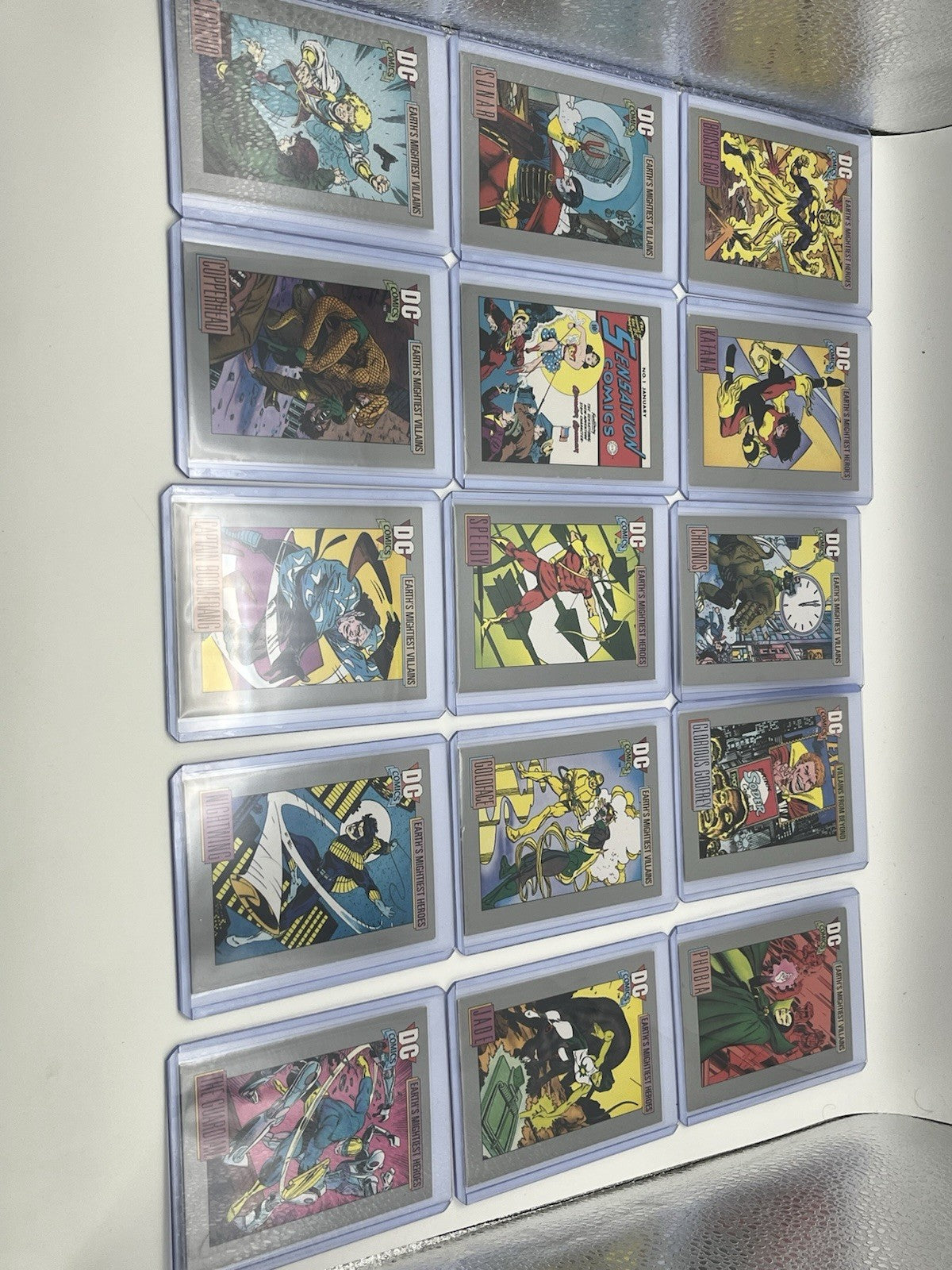 1991 Dc Comic Trading Card Lot (37)