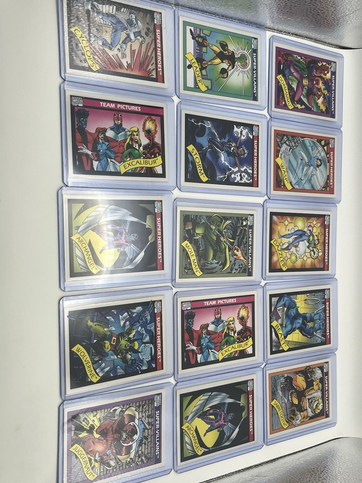 1990 Marvel Trading Card Lot (70)