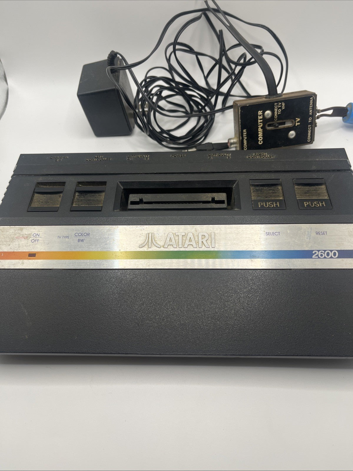 Atari 2600 System Bundle with Console, Joysticks, Paddles , Adapter