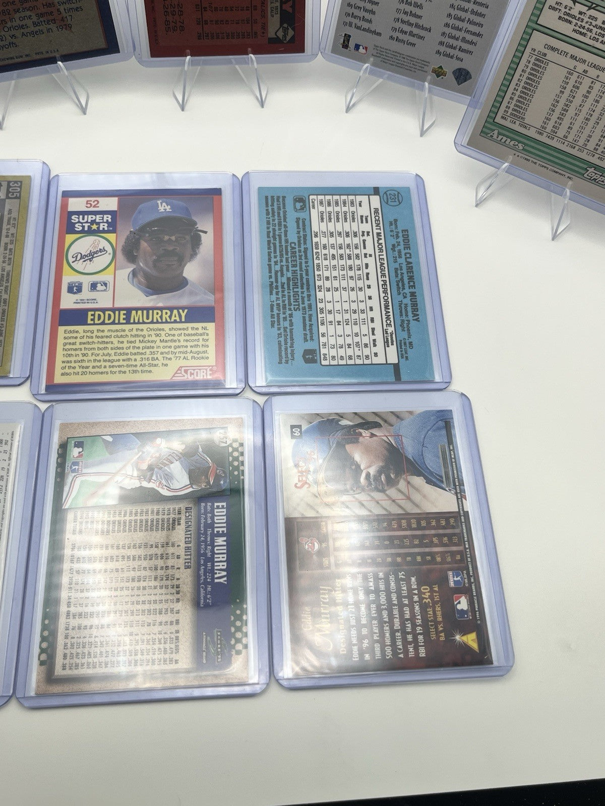 Eddie Murray Baseball Card Lot (11)
