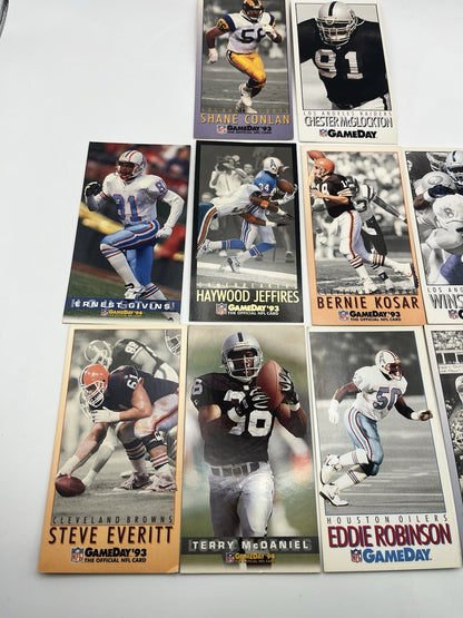1993 NFL Game Day Card Lot (10)
