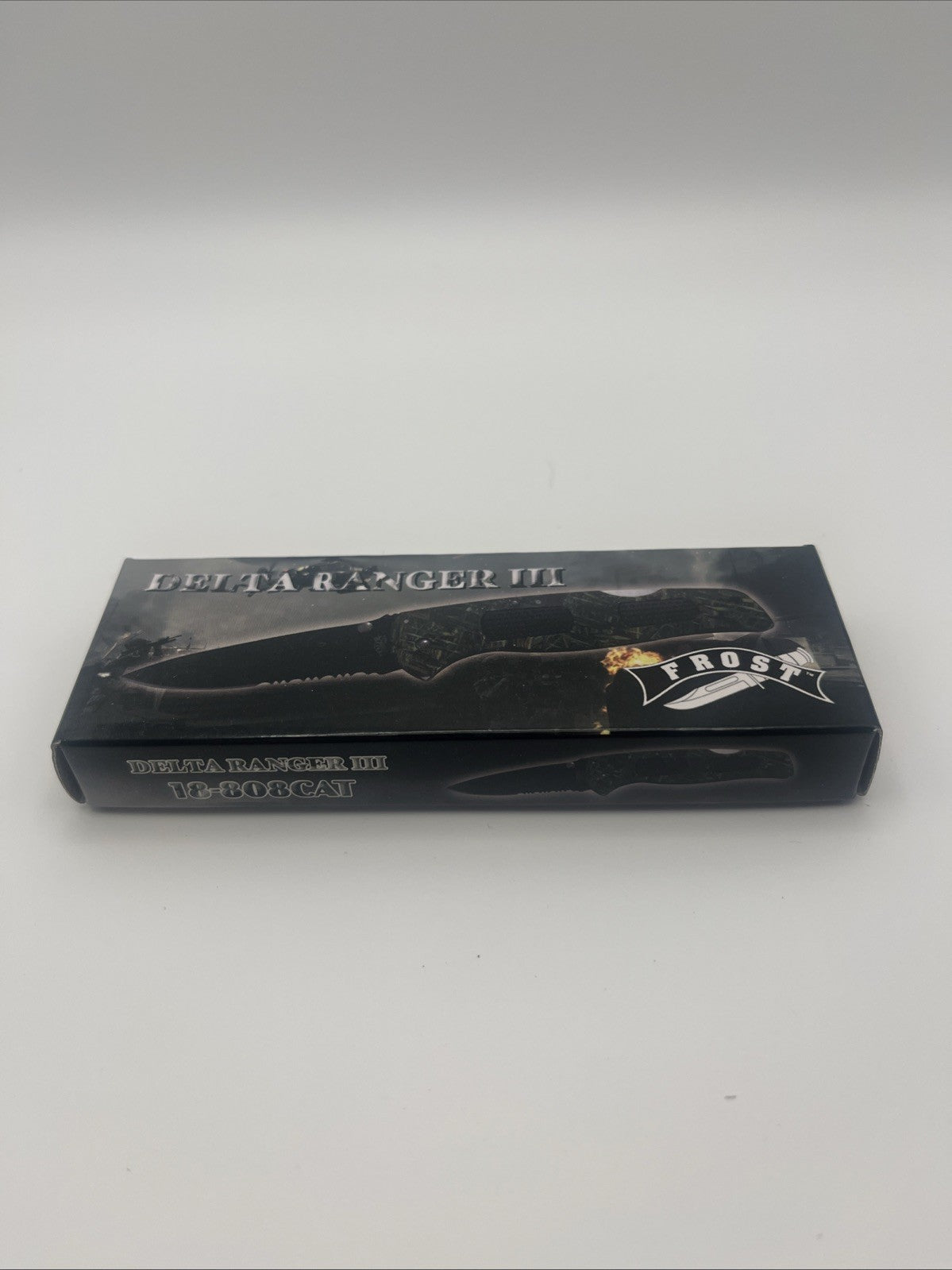 FROST CUTLERY DELTA RANGER III FOLDING KNIFE 18-808CAT