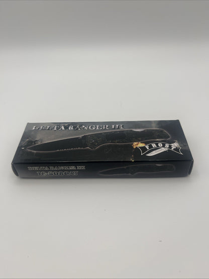 FROST CUTLERY DELTA RANGER III FOLDING KNIFE 18-808CAT
