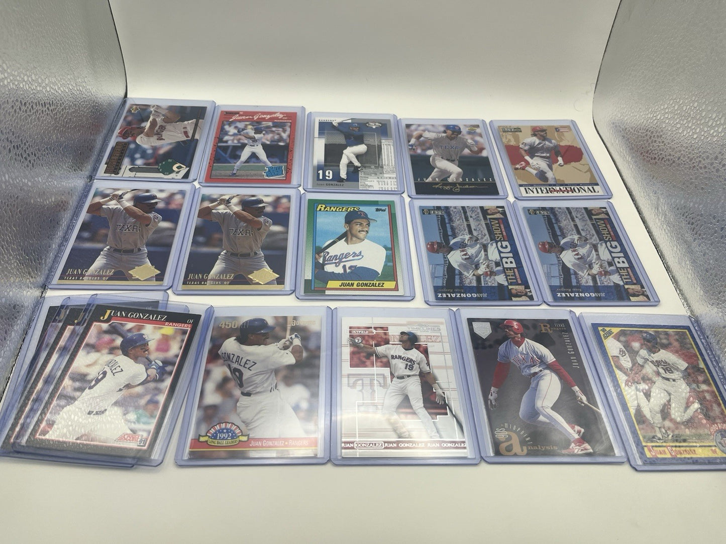 Jaun Gonzalez Baseball Card Lot (34)