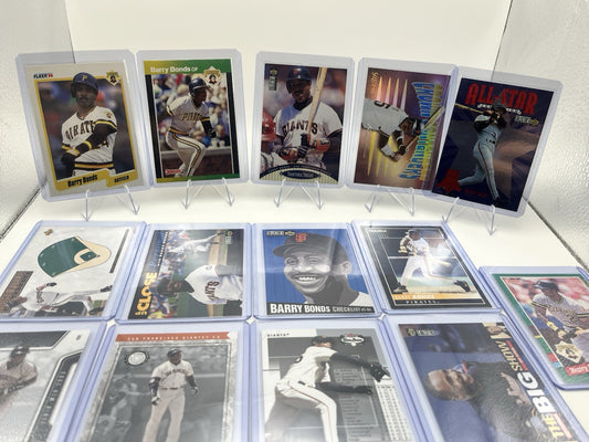 Barry Bonds Baseball Card Lot (14)