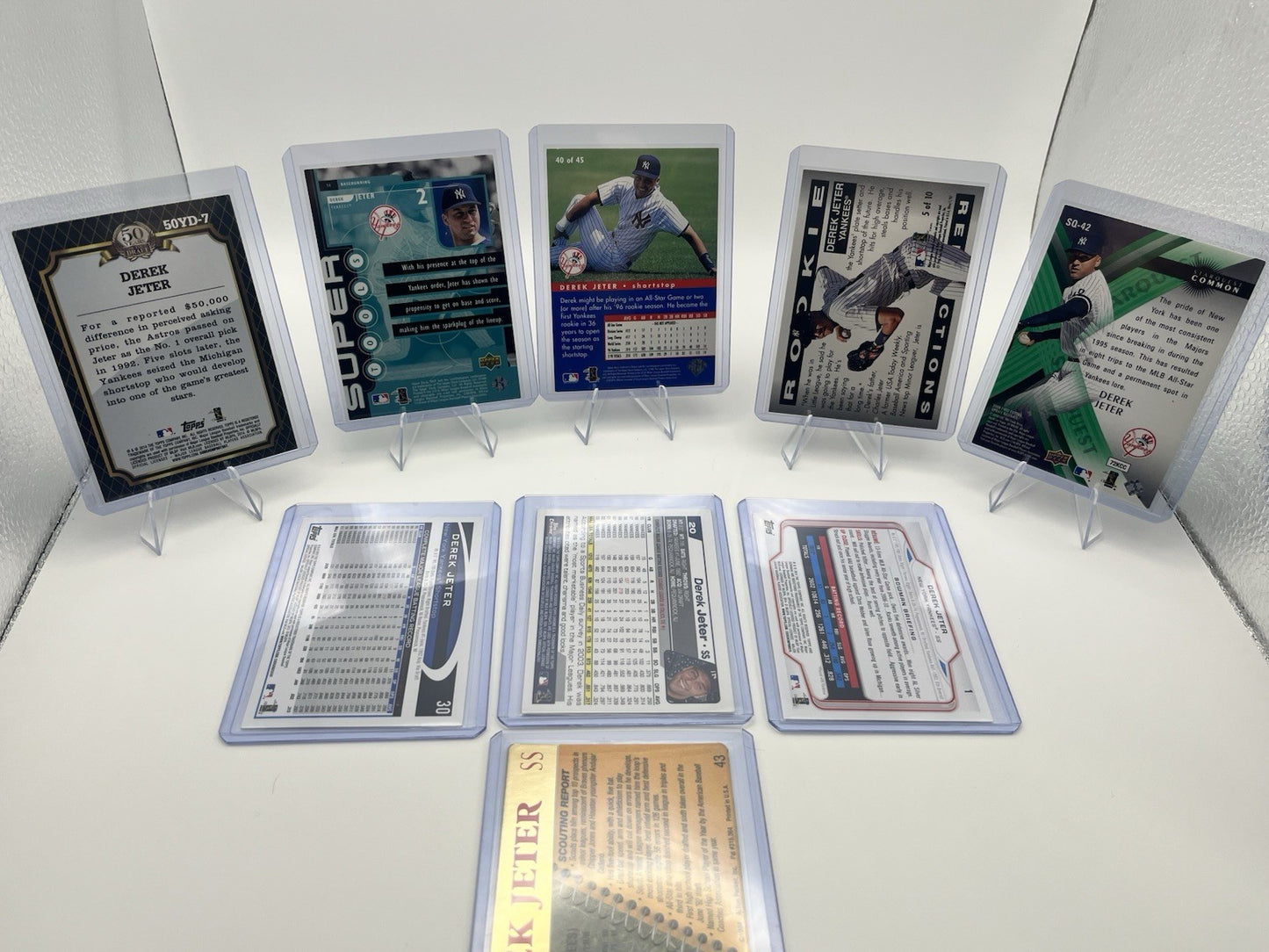 Derek Jeter Baseball Card Lot (14)