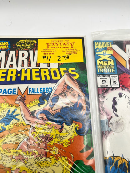 Vintage Marvel Comic Book Lot (11)