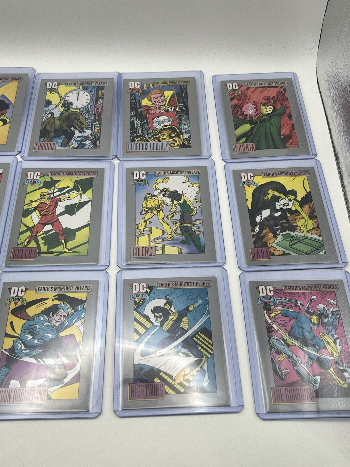 1991 Dc Comic Trading Card Lot (37)