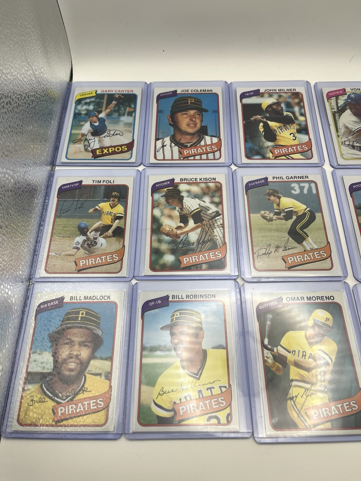 1980 TOPPS Baseball Card Lot(27) -Pirates