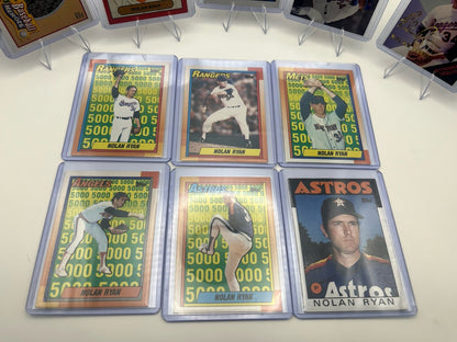 Nolan Ryan Baseball Card Lot (24)