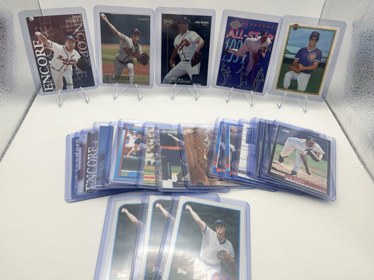 Greg Maddux Baseball Card Lot (25)