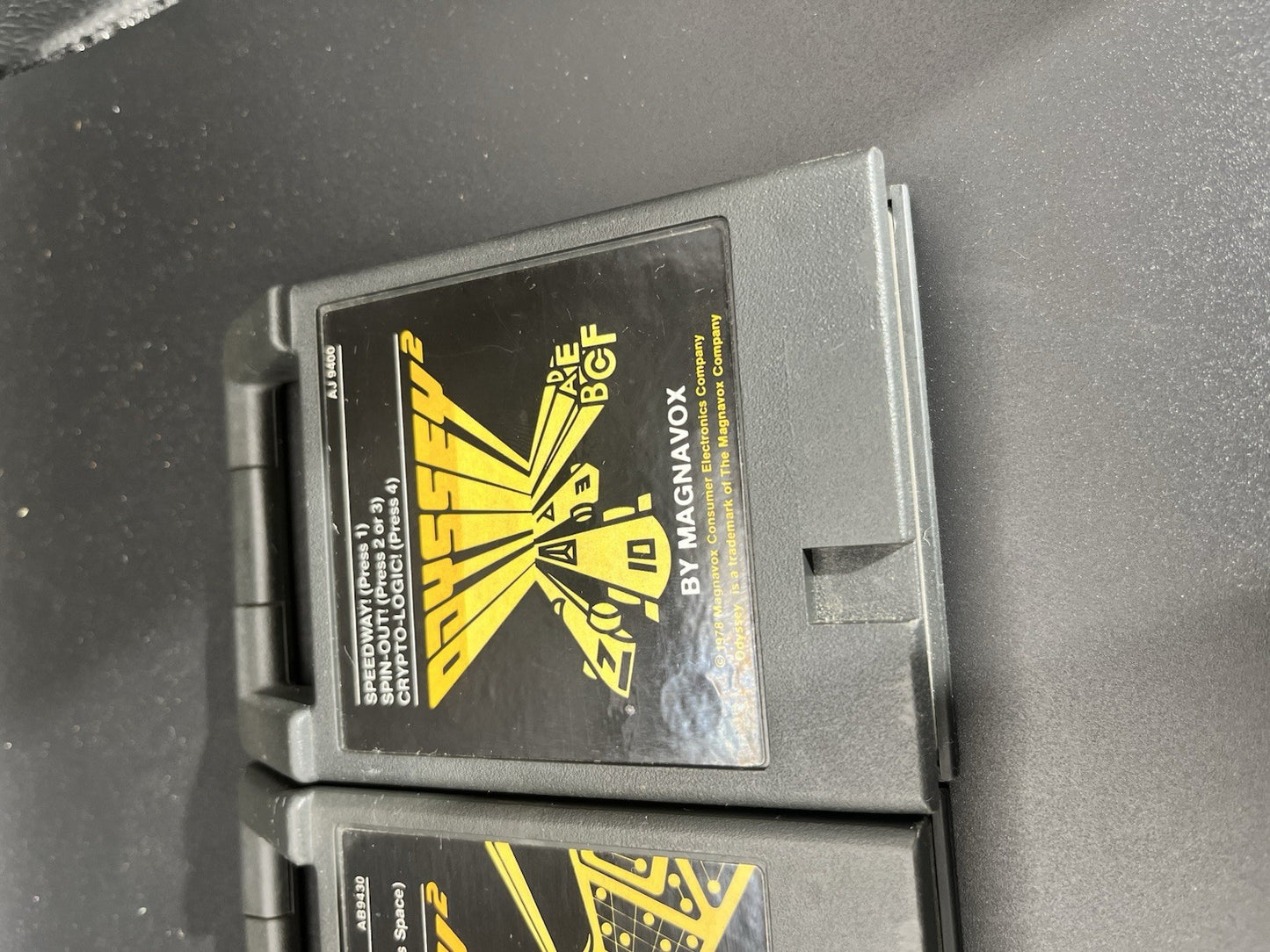 Cartridges (3) for the Magnavox Odyssey 2 console Lot