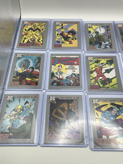 1991 Dc Comic Trading Card Lot (37)