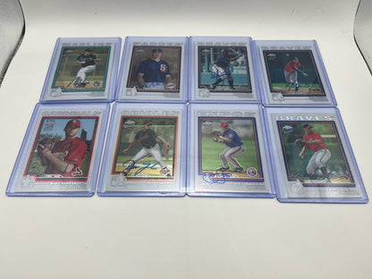 2004 TOPPS Chrome Baseball Card Lot (37)