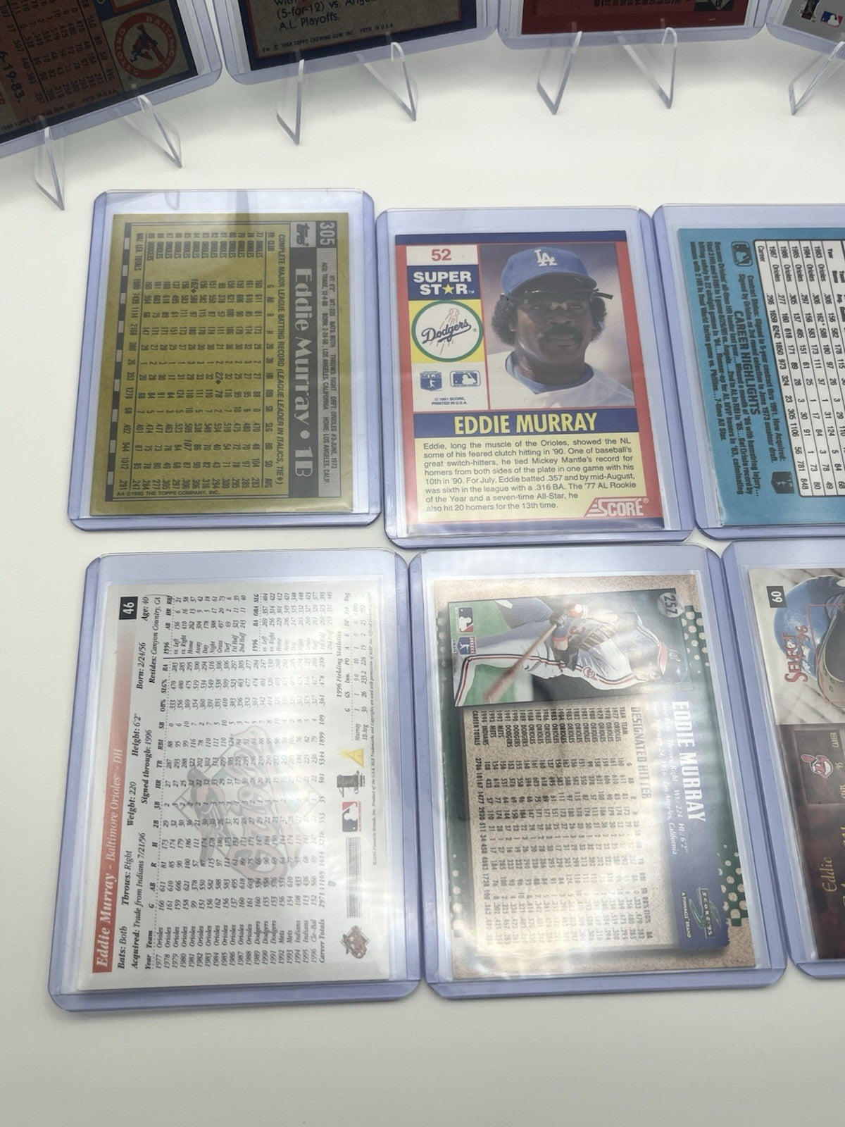 Eddie Murray Baseball Card Lot (11)
