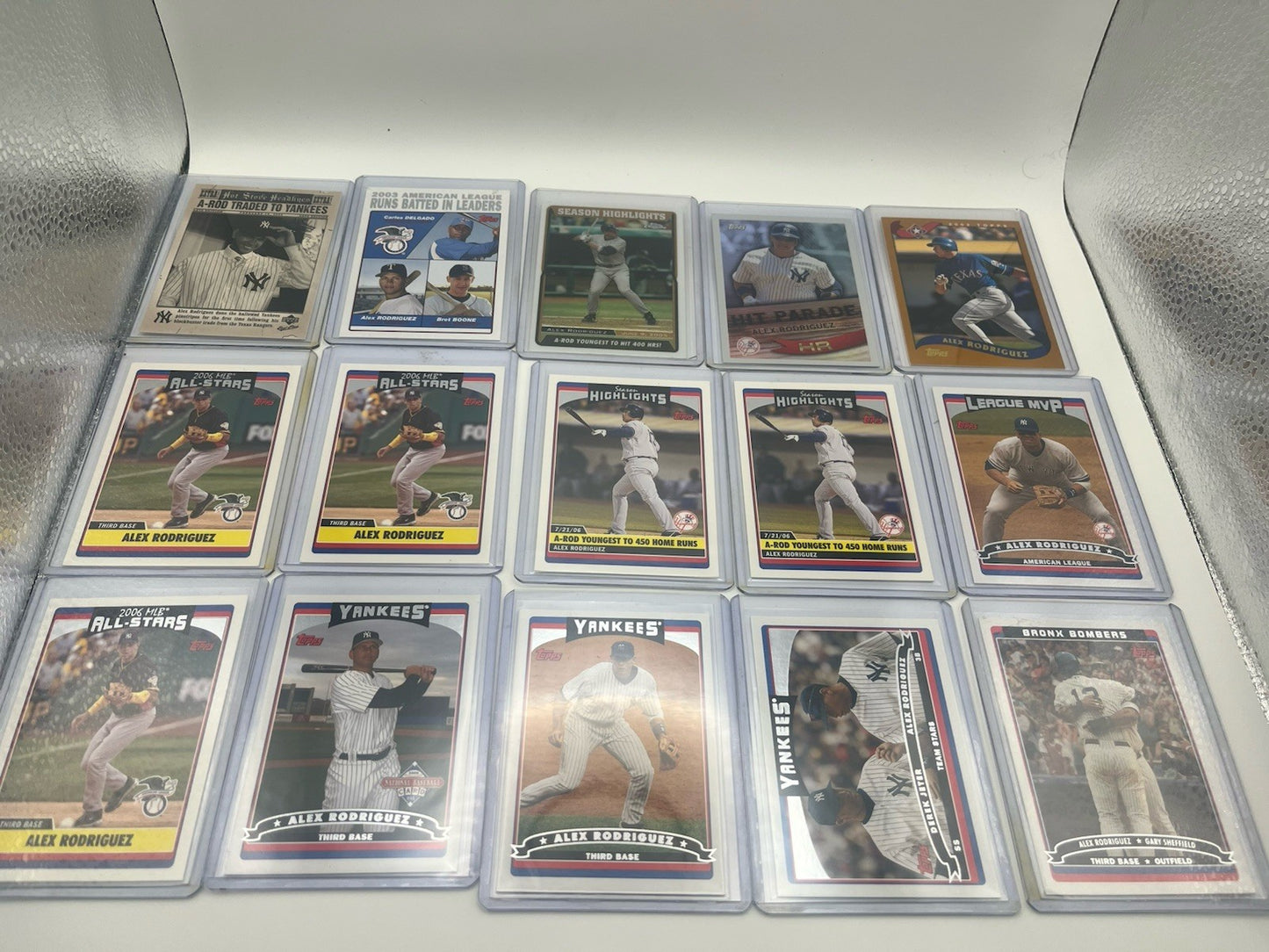 Alex Rodriguez Baseball Card Lot (164)