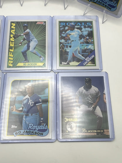 Bo Jackson Baseball Card Lot (10)