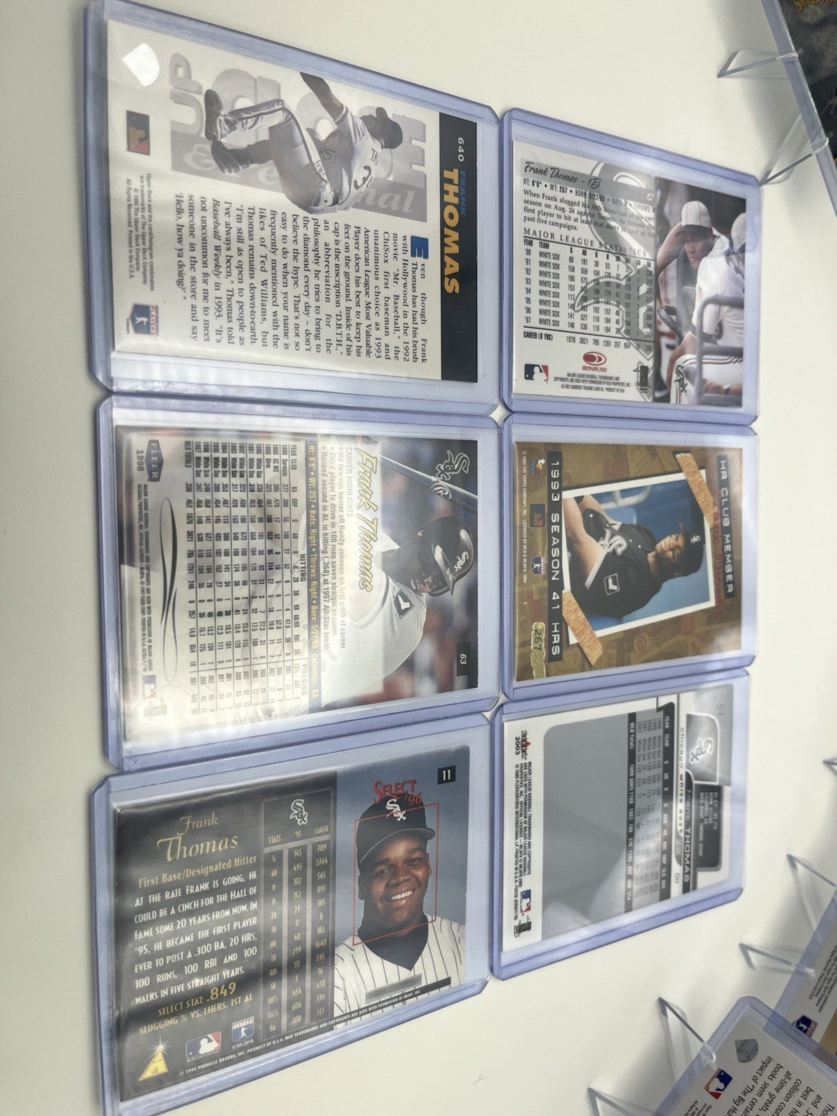 Frank Thomas Baseball Card Lot (24)
