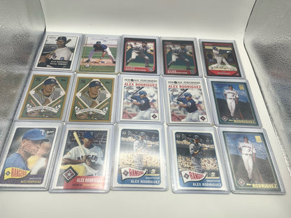 Alex Rodriguez Baseball Card Lot (164)