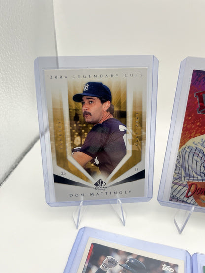Don Mattingly Baseball Card Lot (10)