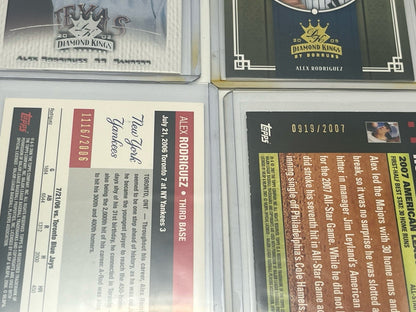 Alex Rodriguez Baseball Card Lot (164)