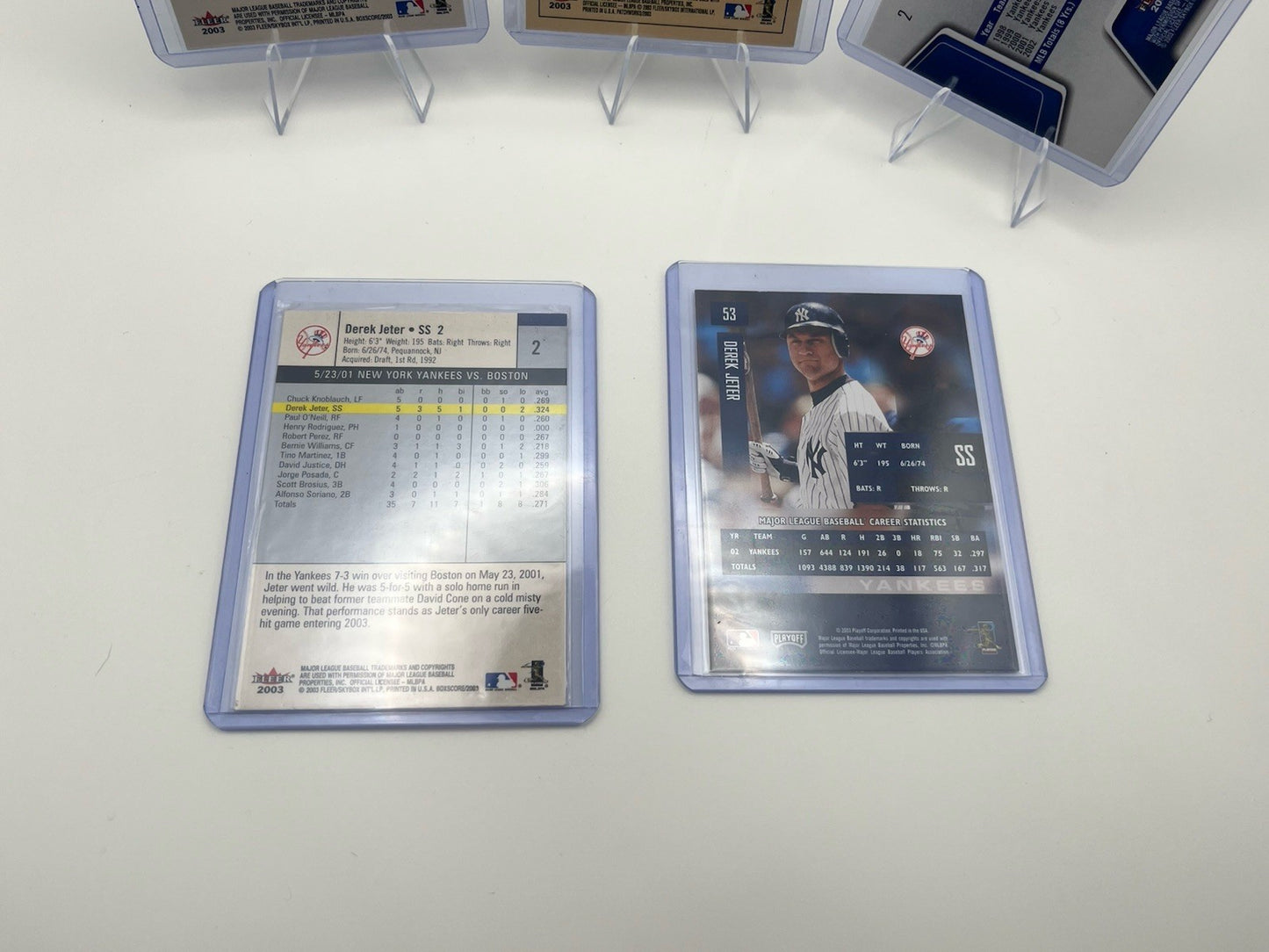 Derek Jeter Baseball Card Lot (14)
