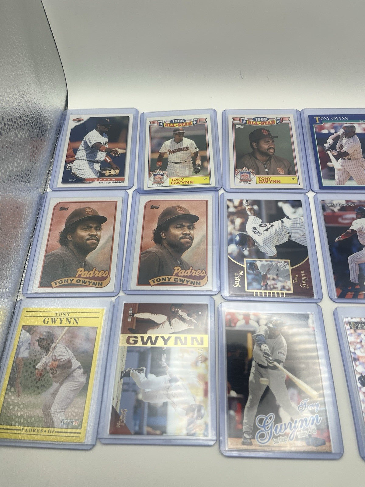 Tony Gwynn Baseball Card Lot (21)