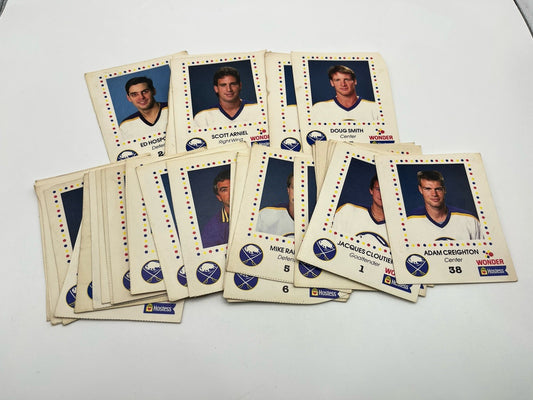 1987-88 Hostess / Wonder Bread NHL Hockey/ Buffalo Sabers Card Lot (29)
