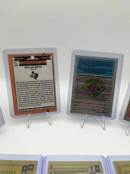 Nolan Ryan Baseball Card Lot (24)