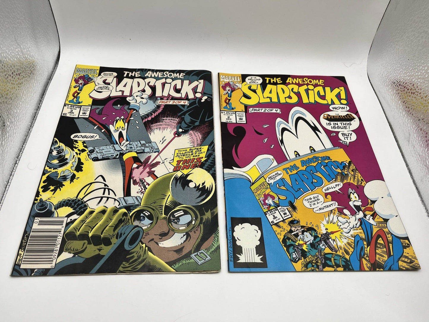 Vintage Marvel Slapstick Comic Books (2)